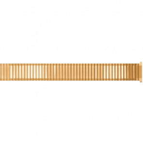 Watch strap Universal V61D Steel Gold Toned 14mm